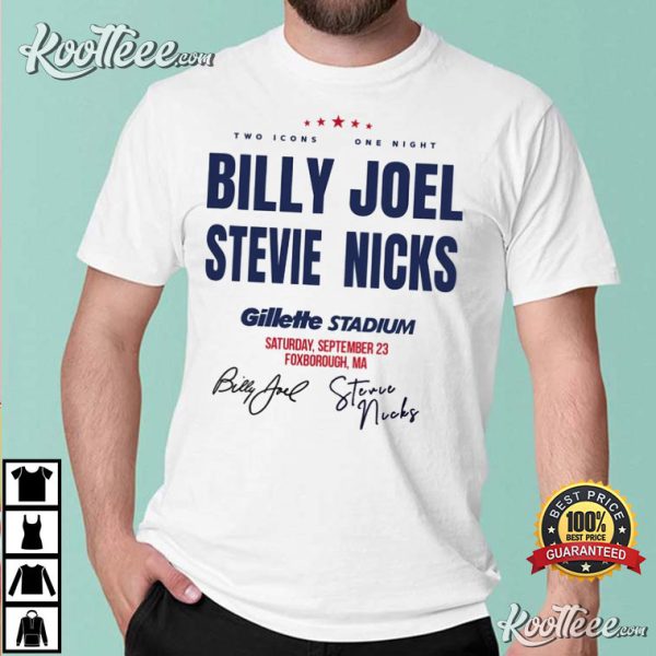 Billy Joel Stevie Nicks Concert  Fan Gifts T-Shirt