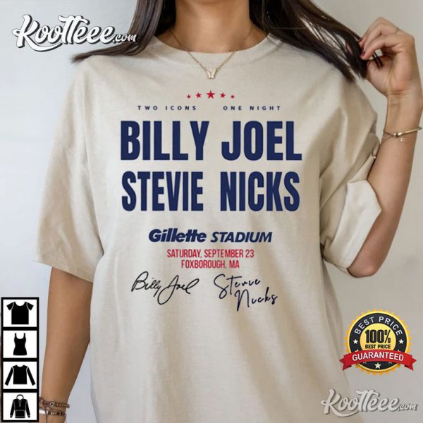 Billy Joel Stevie Nicks Concert  Fan Gifts T-Shirt