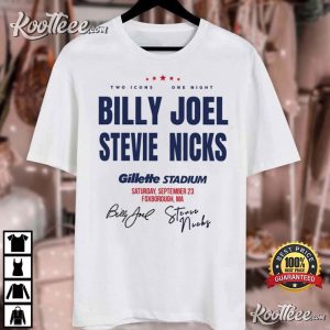 Billy Joel Stevie Nicks Concert Fan Gifts T-Shirt Billy Joel Stevie Nicks Concert Fan Gifts T Shirt 4