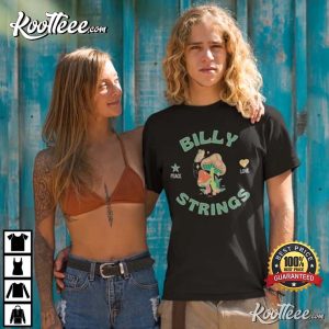 Billy Strings Mushroom Psychedelic Vintage T Shirt 4