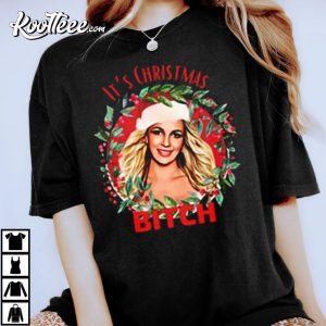 Britney Spears Its Christmas Bitch T Shirt 2