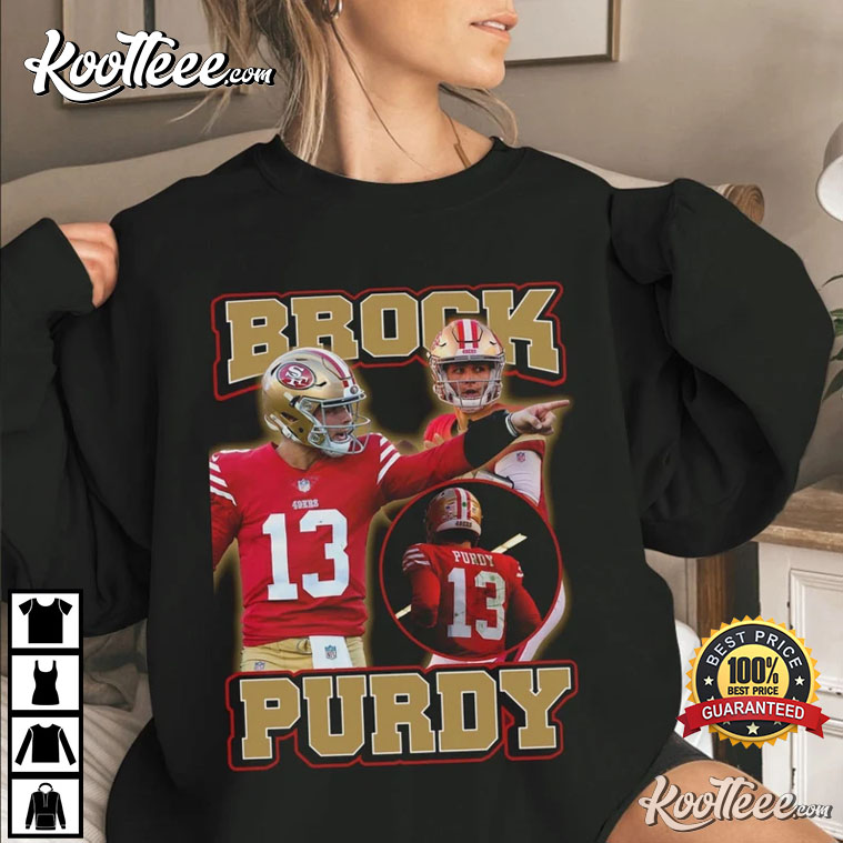 Brock Purdy Men's Crewneck Sweatshirt, San Francisco Football Men's  Crewneck Sweatshirt