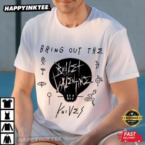 Bullet For My Valentine Knives Symbols Premium T-Shirt Bullet For My Valentine Knives Symbols Premium T Shirt 2