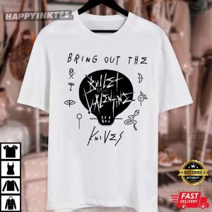 Bullet For My Valentine Knives Symbols Premium T-Shirt Bullet For My Valentine Knives Symbols Premium T Shirt 3