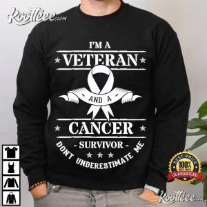 Cancer Survivor Veteran Chemotherapy Warrior T-Shi Cancer Survivor Veteran Chemotherapy Warrior T Shirt 3