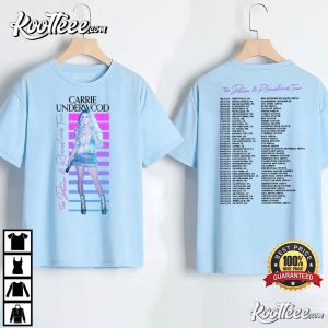 Carrie Underwood The Denim Rhinestones America Tour T-Shirt