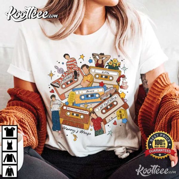 Cassette Harry’s House Tracklist Retro T-shirt