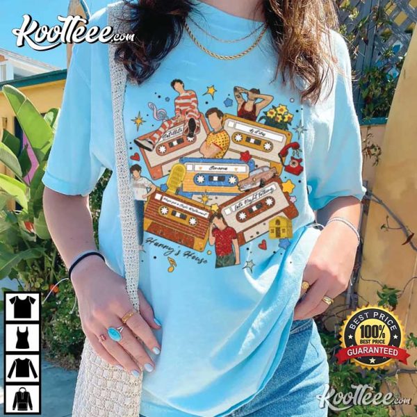 Cassette Harry’s House Tracklist Retro T-shirt