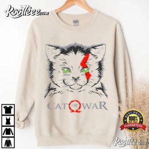 Cat Of War Funny Video Game Best T-shirt Cat Of War Funny Video Game Best T shirt 4