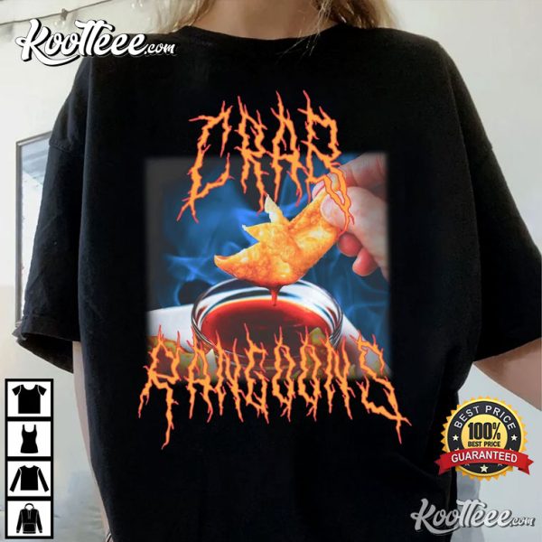 Crab Rangoon Heavy Metal Vintage T-Shirt