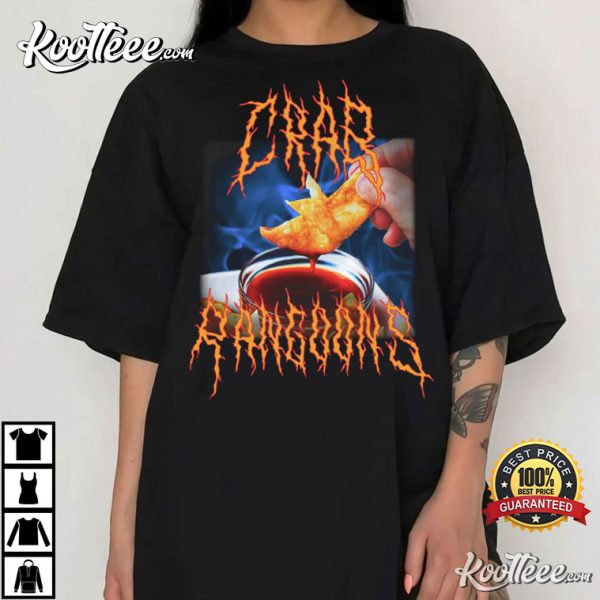 Crab Rangoon Heavy Metal Vintage T-Shirt