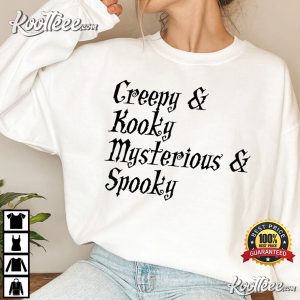 Creepy Wednesday Addams The Best Day Of Week T Shirt 3