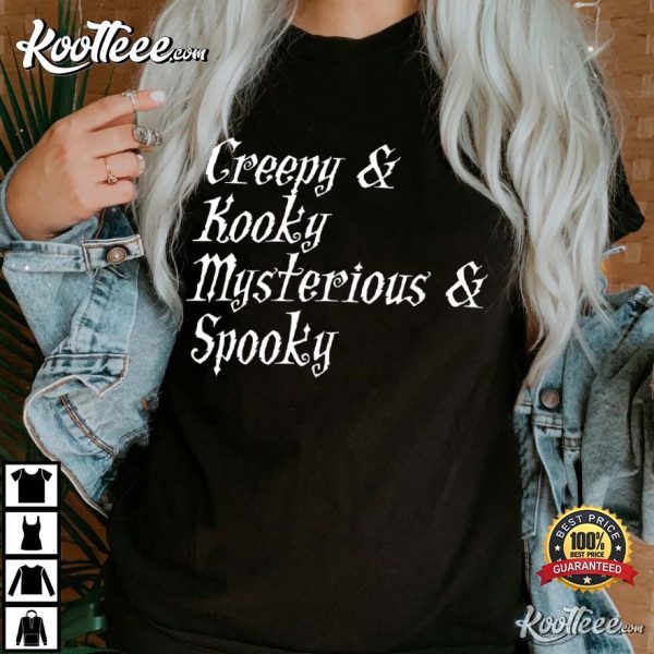 Creepy Wednesday Addams The Best Day Of Week T-Shirt