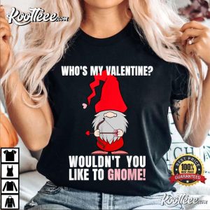 Cupid Gnome Valentine's Day Cute Unisex T-Shirt Cupid Gnome Valentines Day Cute Unisex T Shirt 2