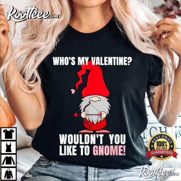 Cupid Gnome Valentine’s Day Cute Unisex T-Shirt