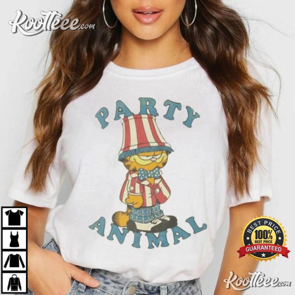 Cute Garfield Party Animal T-Shirt