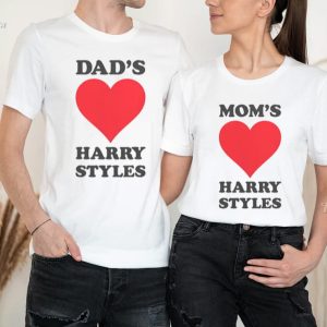Dad’s and Mom’s Love Harry Styles Couples T-Shirt