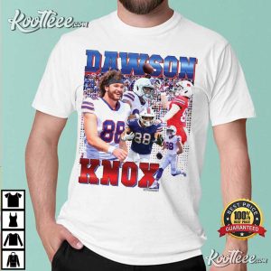 Dawson Knox 88 Favorite Player Buffalo Football Fan T Shirt Royal Blue