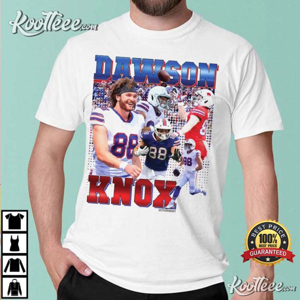 Dawson Knox Of The Buffalo Bills Gift For Fans T-shirt