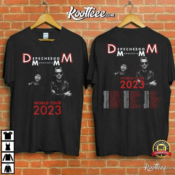 Depeche Mode Tour 2023 Merch T-Shirt
