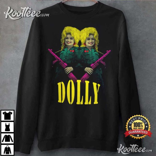 Dolly Army Screen Printed Shirt, Dolly Parton Gift For Fan T-Shirt