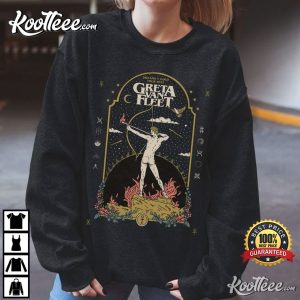 Dreams In Gold Greta Van Fleet T Shirt 4