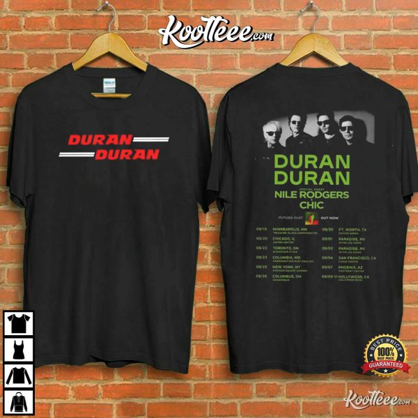 Duran Duran Awaited North American Headlining Tour 2022 T-Shirt