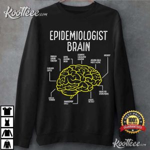Epidemiologist Brain Public Health Doctor Epidemiology T Shirt 1