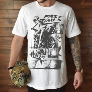 Fast Times Wrroom When Women Drive A Motorbike T-shirt