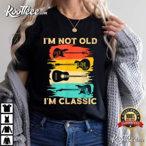 Funny Guitar Design Gift For Guitar Lovers T-Shirt