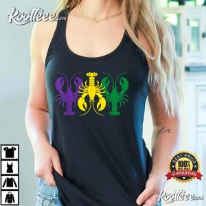 Funny Mardi Gras Carnival Lover Crawfish T-Shirt Funny Mardi Gras Carnival Lover Crawfish T Shirt 1