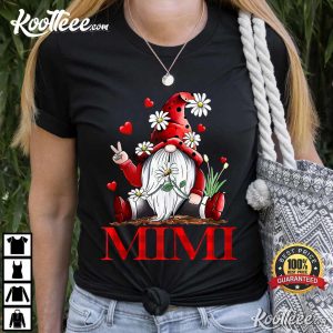 Funny Mimi Gnome Valentine's Day T-Shirt Funny Mimi Gnome Valentines Day T Shirt 1