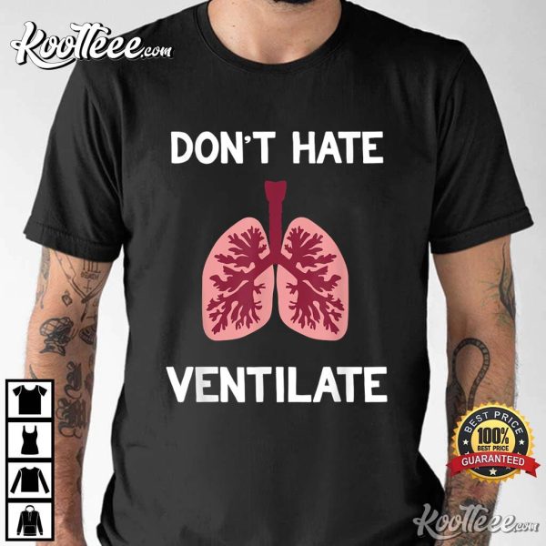 Funny Respiratory Therapist Pulmonology Joke For Lung Doctor T-Shirt