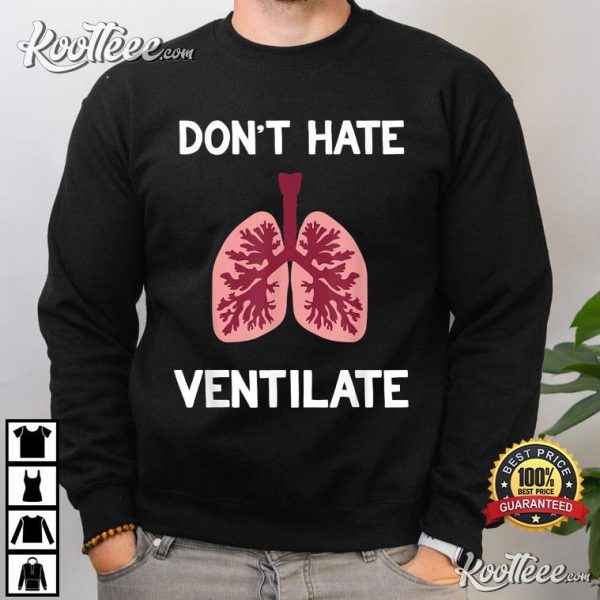 Funny Respiratory Therapist Pulmonology Joke For Lung Doctor T-Shirt