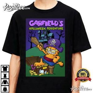 Garfield Halloween Retro 80s Funny T-Shirt Garfield Halloween Retro 80s Funny T Shirt 1