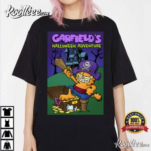 Garfield Halloween Retro 80s Funny T-Shirt Garfield Halloween Retro 80s Funny T-Shirt