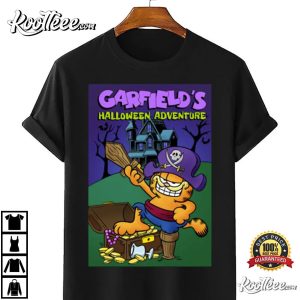 Garfield Halloween Retro 80s Funny T-Shirt Garfield Halloween Retro 80s Funny T Shirt 4