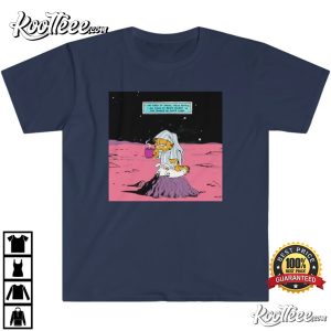 Garfield On Mars Describe I Am Tired Of Earth Dr. Manhattan T Shirt 3