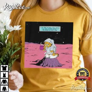 Garfield On Mars Describe I Am Tired Of Earth Dr. Manhattan T Shirt 4