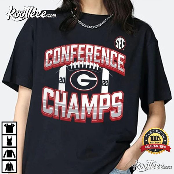 Georgia Bulldogs Sec Championship 2022 T-Shirt