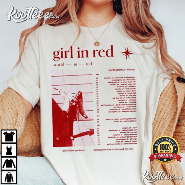 Girl In Red World In Red Tour T-Shirt