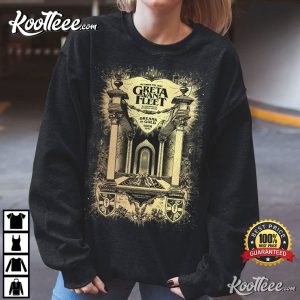 Greta Van Fleet Dreams In Gold Tour T Shirt 3