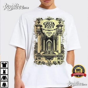 Greta Van Fleet Dreams In Gold Tour T Shirt 4