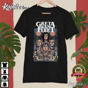 Greta Van Fleet Rock Band T-Shirt Greta Van Fleet Rock Band T Shirt 2