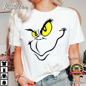 Grinch Big Face Christmas Unisex T-Shirt Grinch Big Face Christmas Unisex T Shirt 2