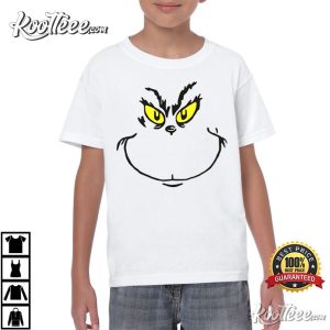 Grinch Big Face Christmas Unisex T-Shirt #2 Grinch Big Face Christmas Unisex T Shirt 3 1