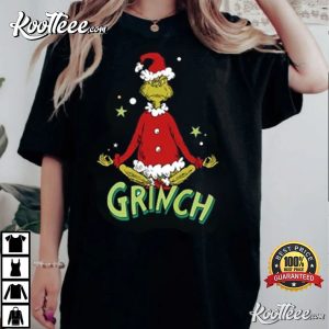 Grinch Yoga Funny Christmas Unisex T-Shirt Grinch Yoga Funny Christmas Unisex T Shirt 2