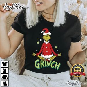 Grinch Yoga Funny Christmas Unisex T-Shirt Grinch Yoga Funny Christmas Unisex T Shirt 4