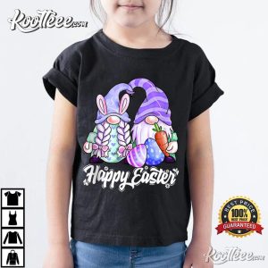 Happy Easter Day 2022 Bunny Gnome Hug Easter Eggs T-Shirt Happy Easter Day 2022 Bunny Gnome Hug Easter Eggs T Shirt 4
