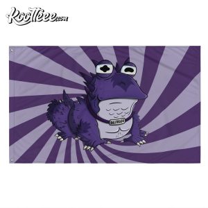 Horned Hypnofrog Frogs House Flag Garden Flag 1